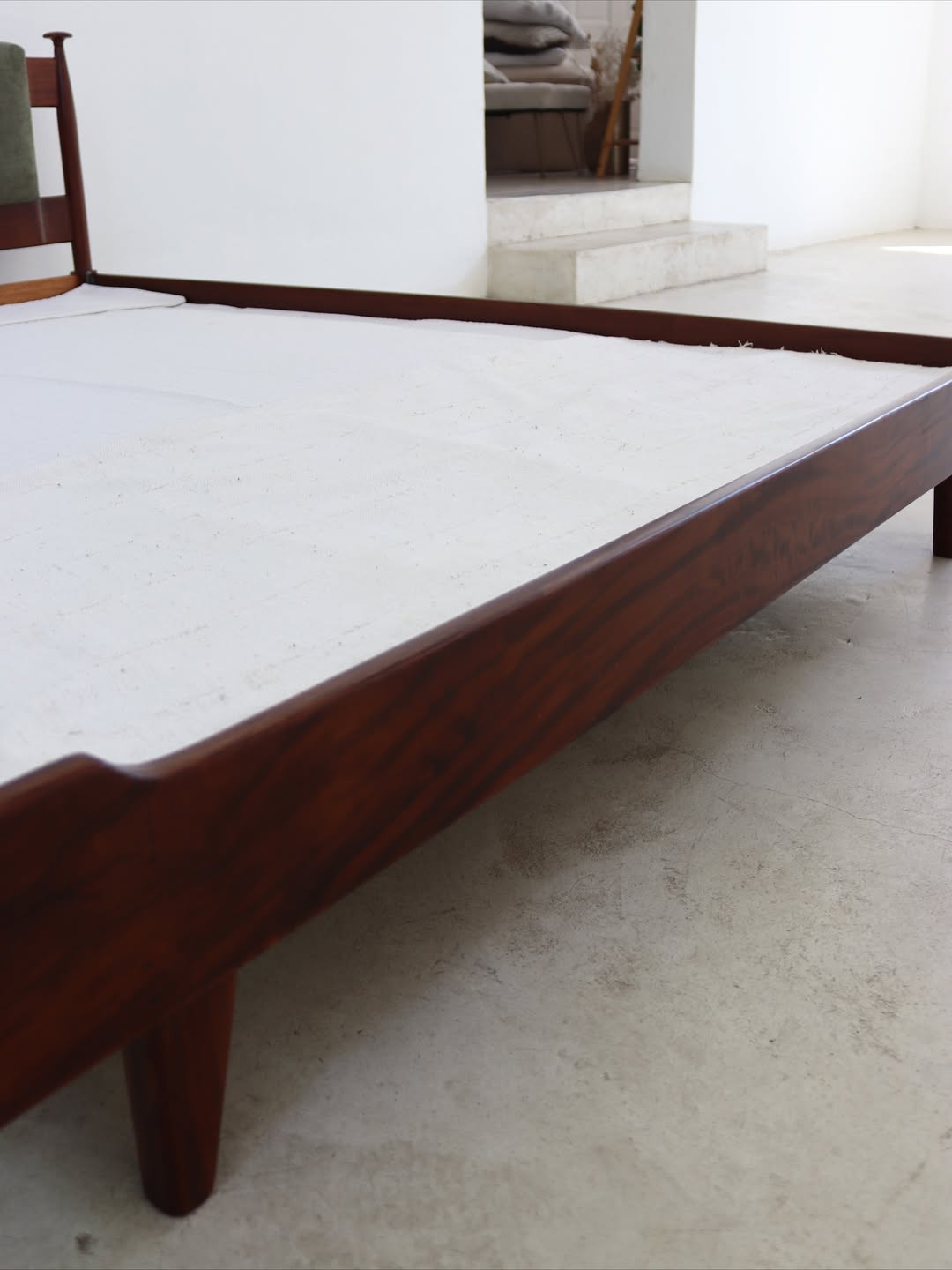 Mid-Century Queen Bed