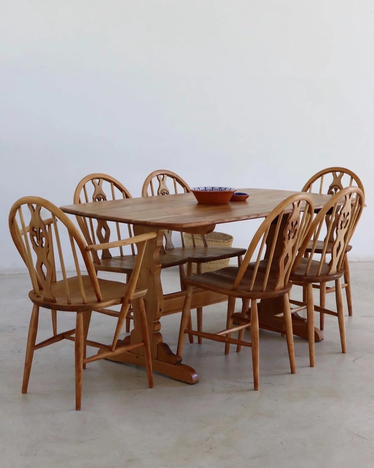 Mid-Century Ercol Refectory Table