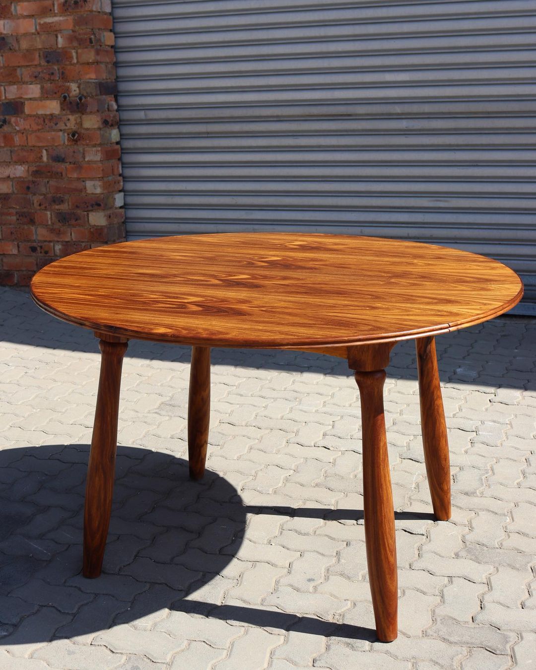 Vintage Drop Leaf Table and 6 Chairs