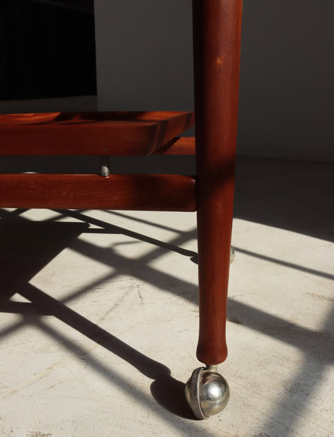 Mid-Century Drop Leaf Drinks Trolley
