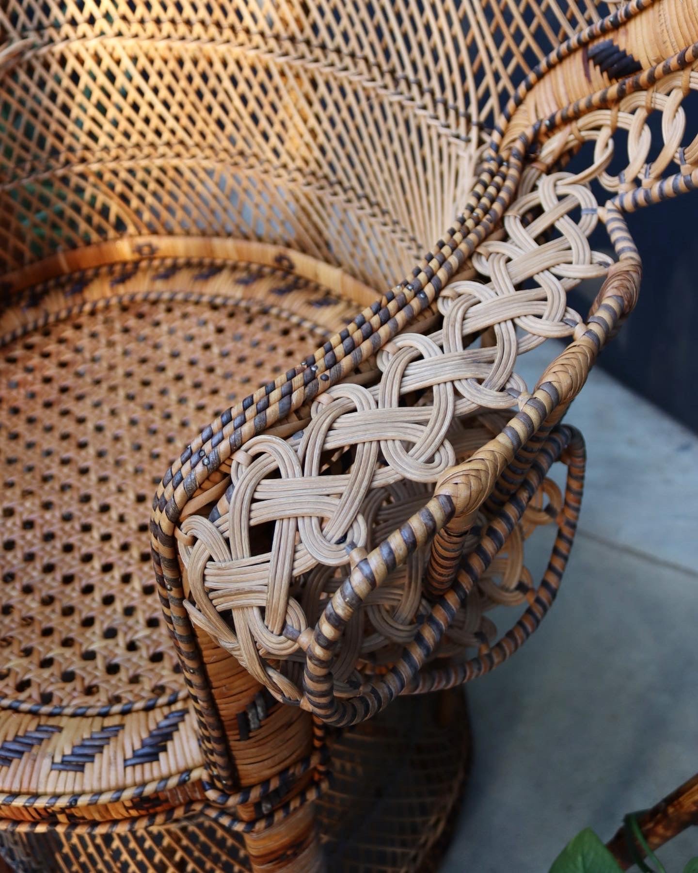 1970’s Peacock Chair