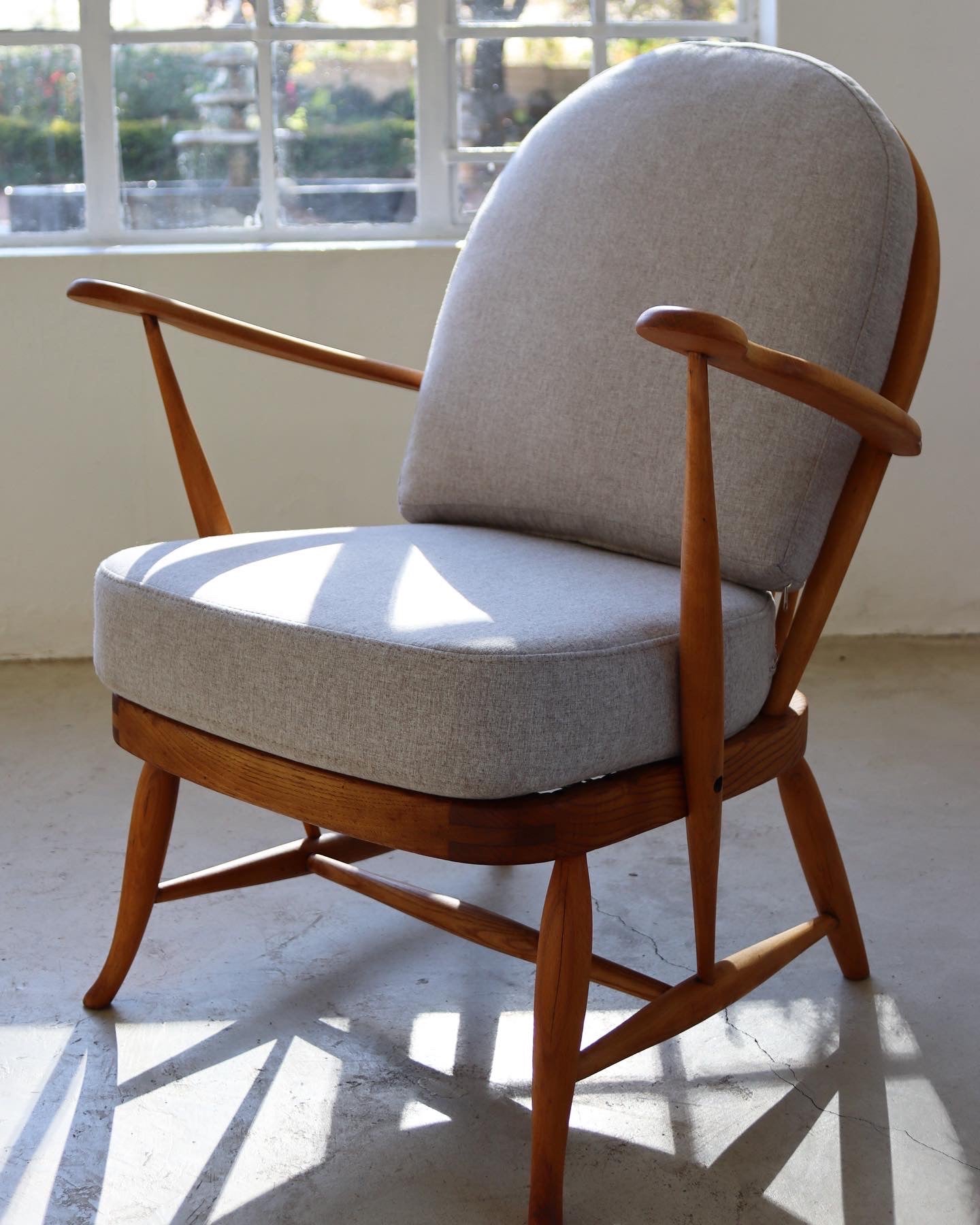 Mid-Century Ercol Arm Chairs
