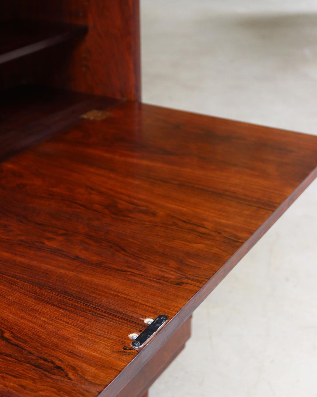 Danish 2 Piece Desk & Shelving Unit