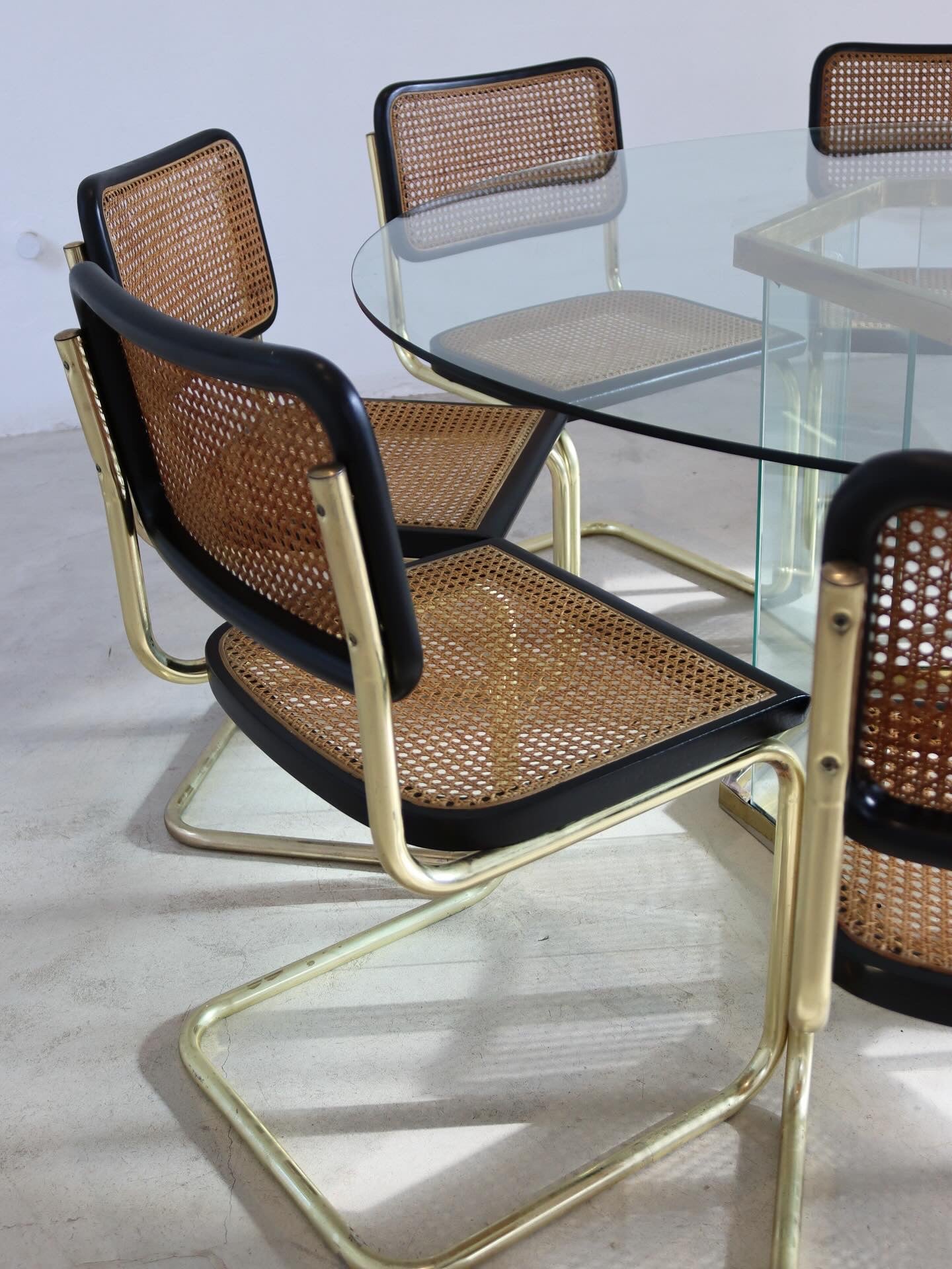 1970’s Cesca dining chairs