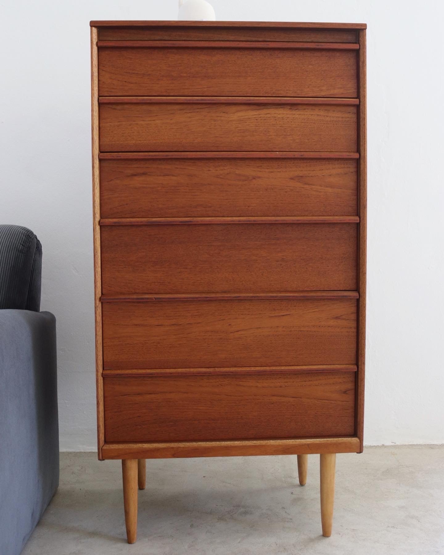 1960’s Austinsuite Tallboy Chest Of Drawers