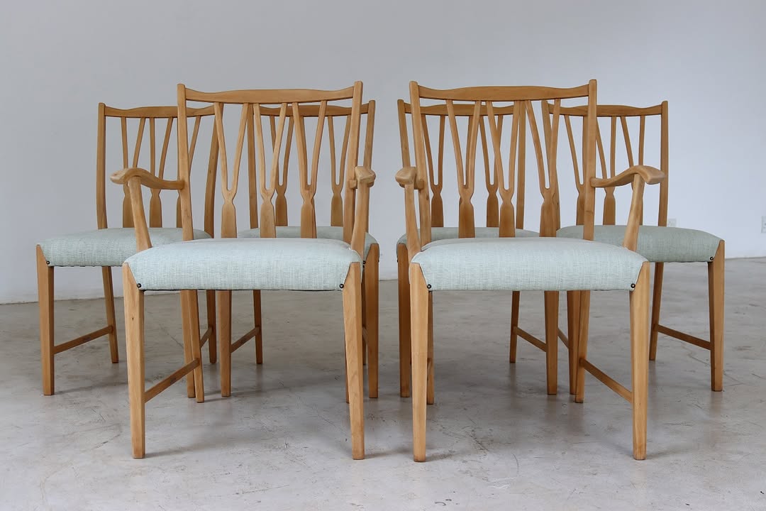 Dining Chairs By Hugo Troeds, Sweden, 1950s