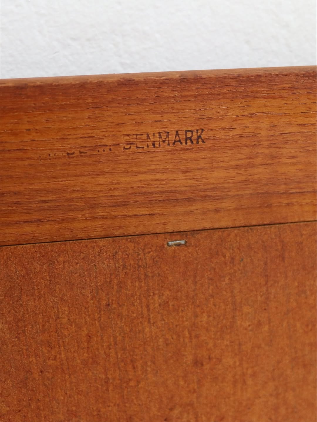 Danish Teak Wall Mirror