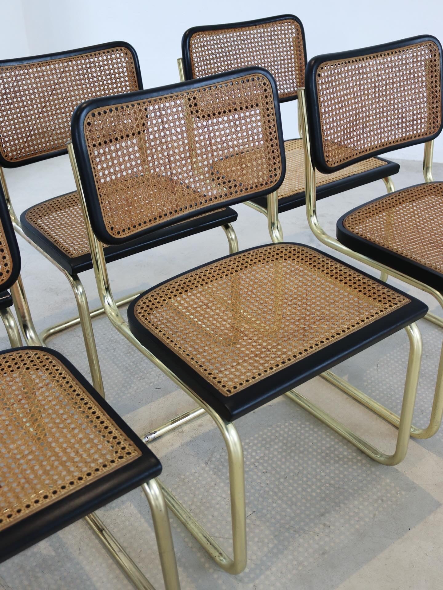 1970’s Cesca dining chairs