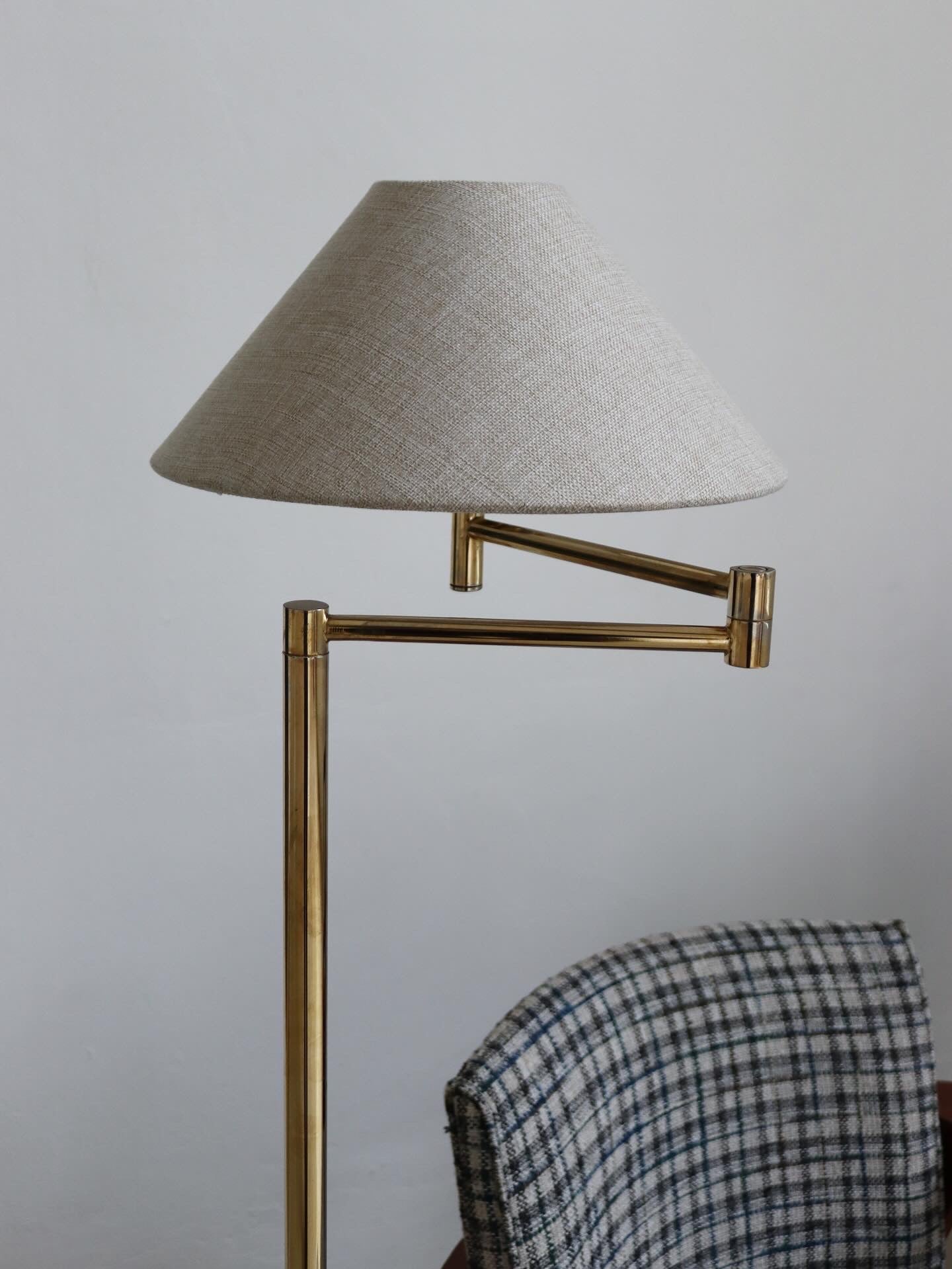 1970’s Brass Standing Lamp