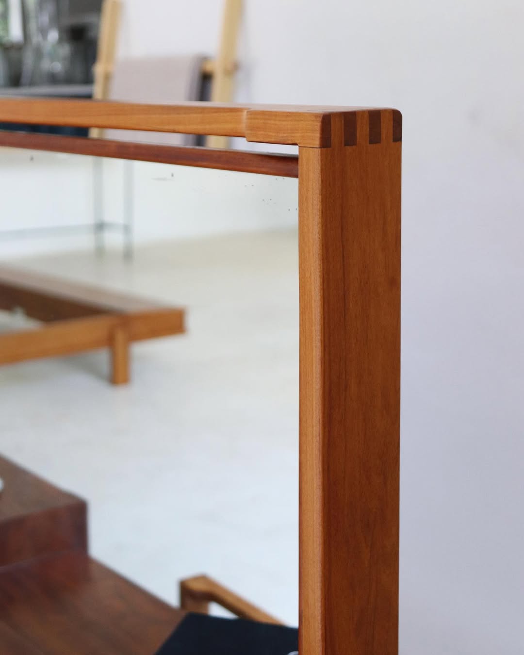 Mid-Century Cheval Dressing Mirror