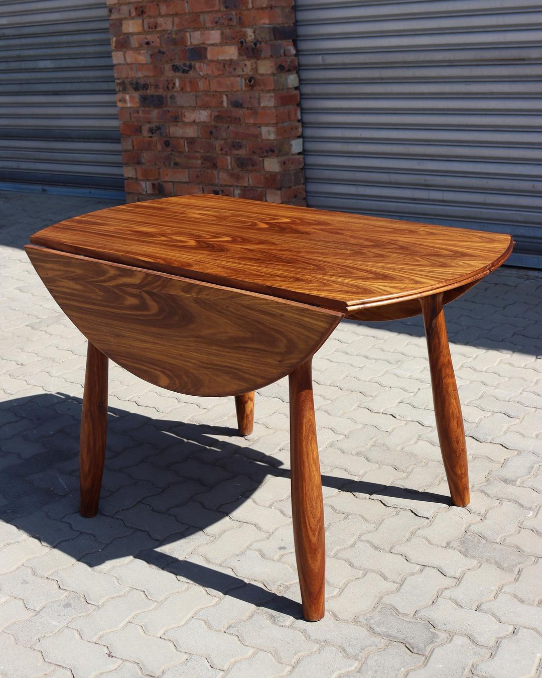 Vintage Drop Leaf Table and 6 Chairs