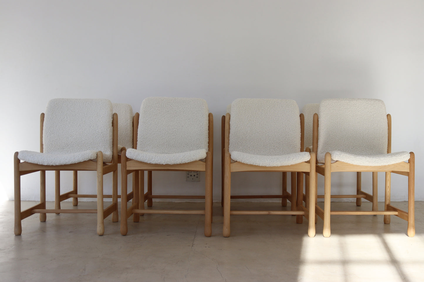 Mid-Century Oak Dining Room Chairs