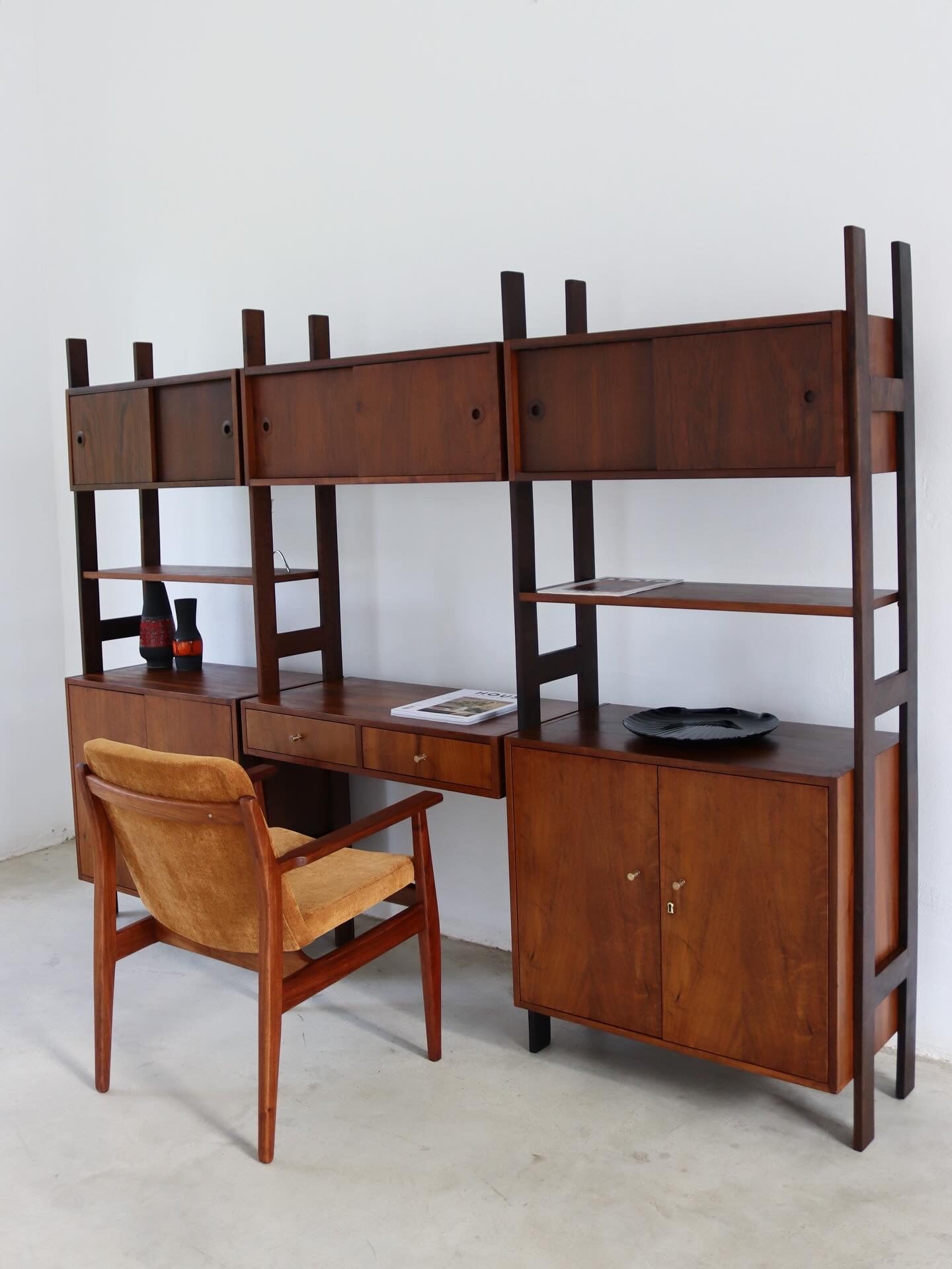 Mid-Century Modular Wall Unit