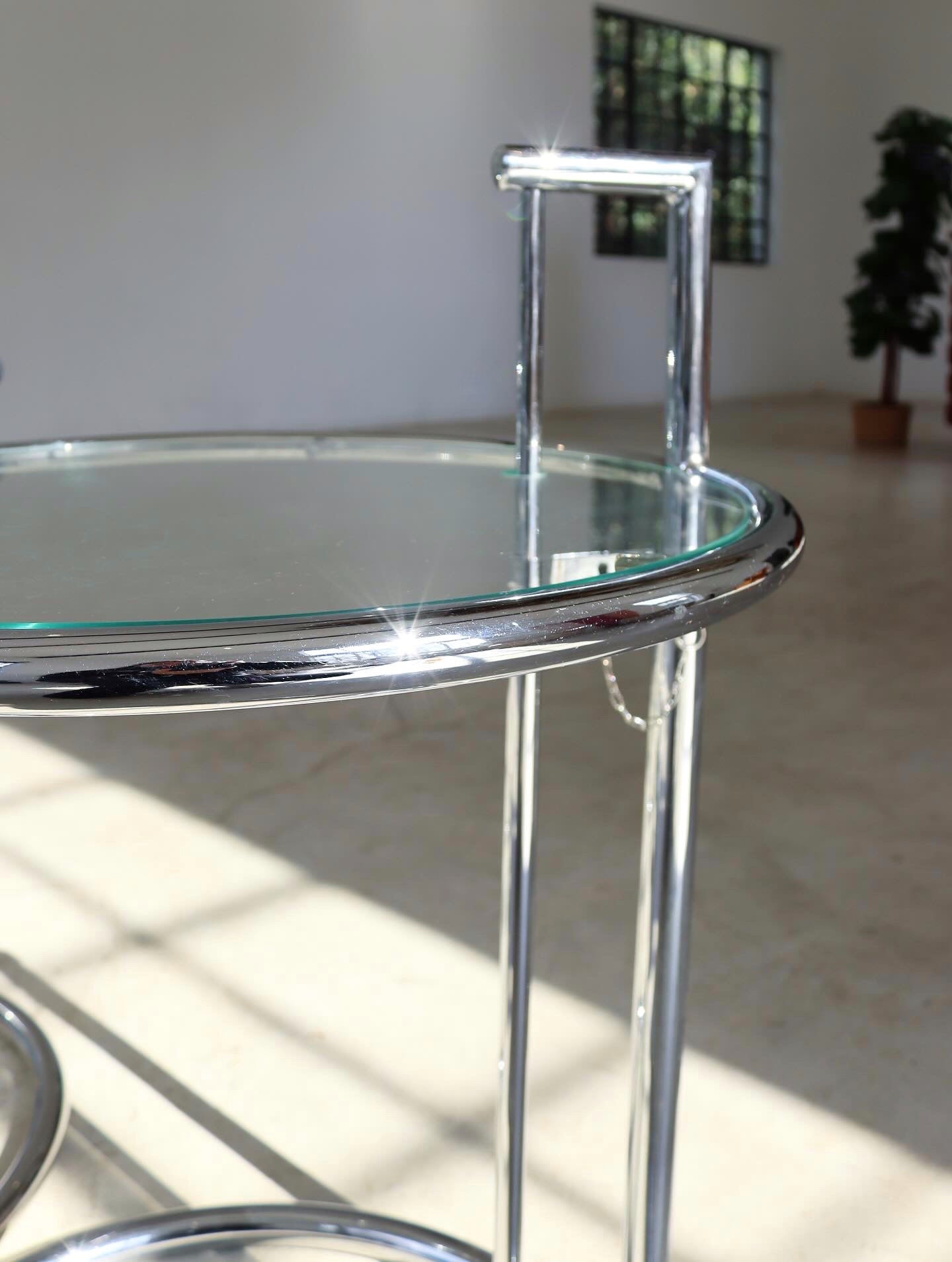 Vintage Eileen Gray Style Side Tables