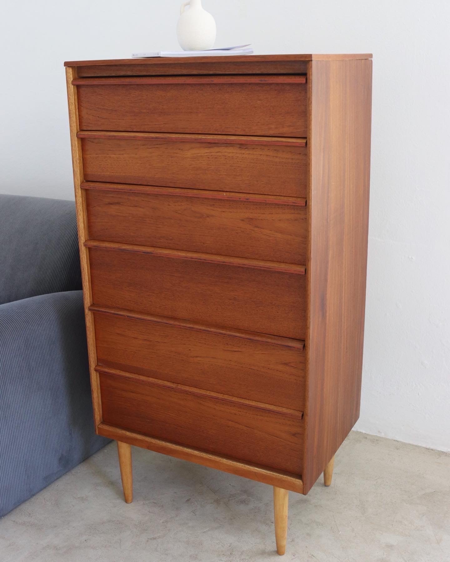 1960’s Austinsuite Tallboy Chest Of Drawers