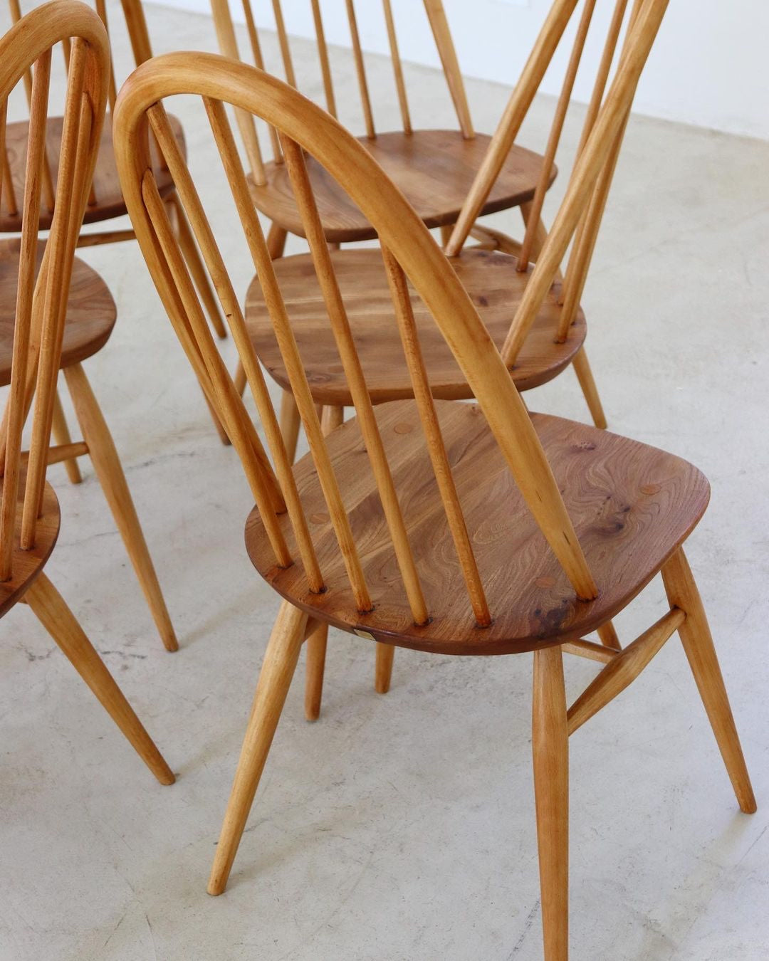 Mid-Century Ercol Dining Room Chairs