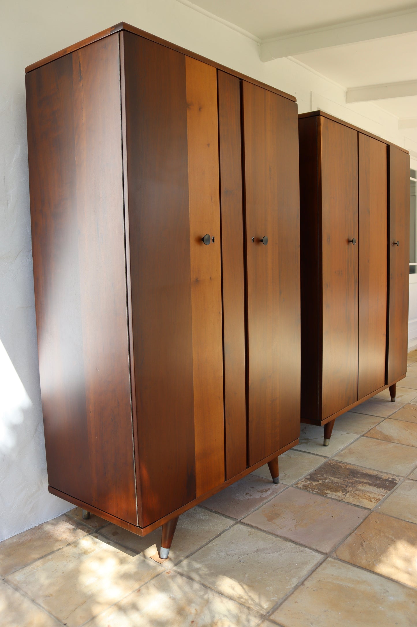Mid-Century Imbuia Wardrobe