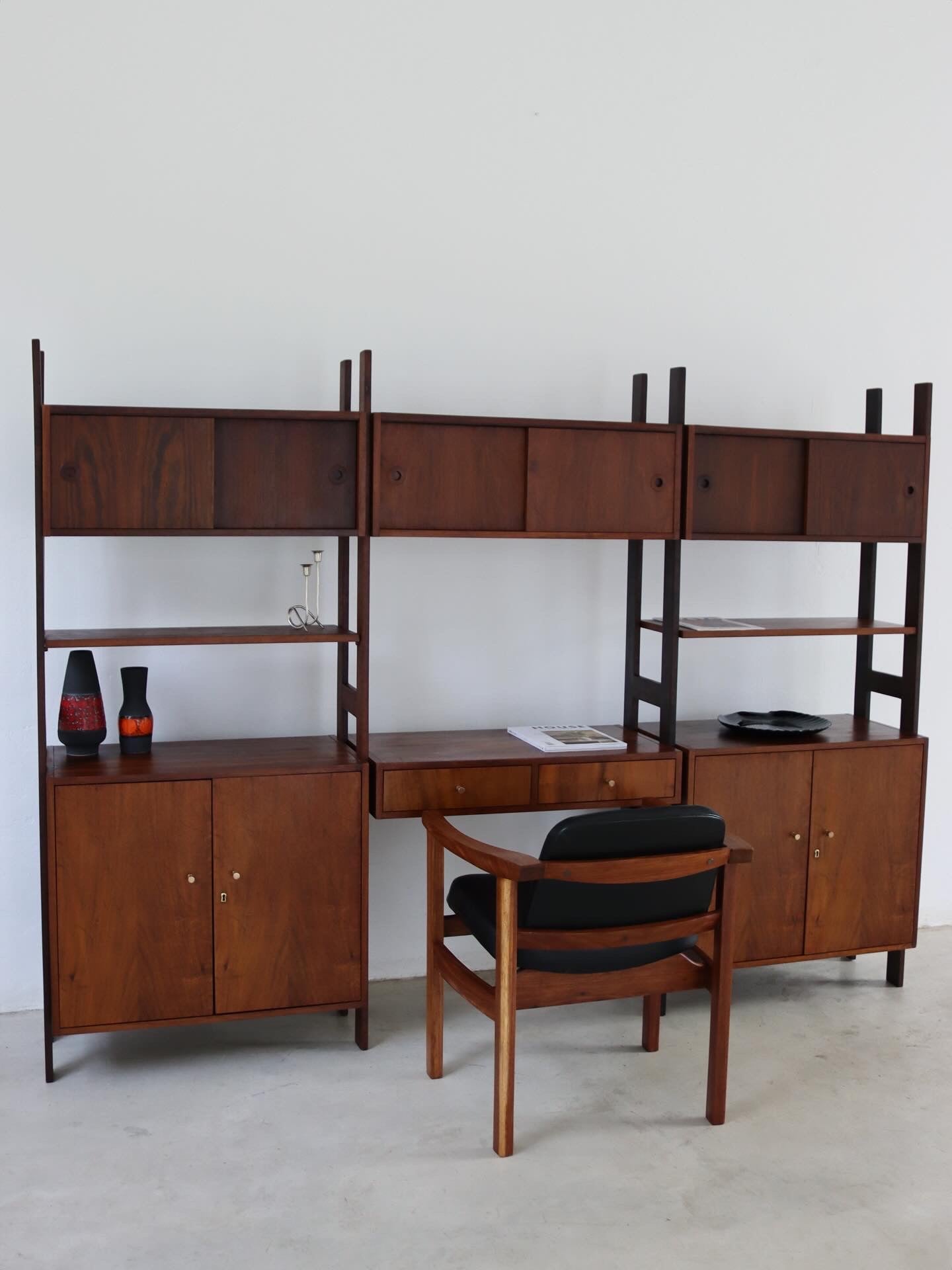 Mid-Century Modular Wall Unit