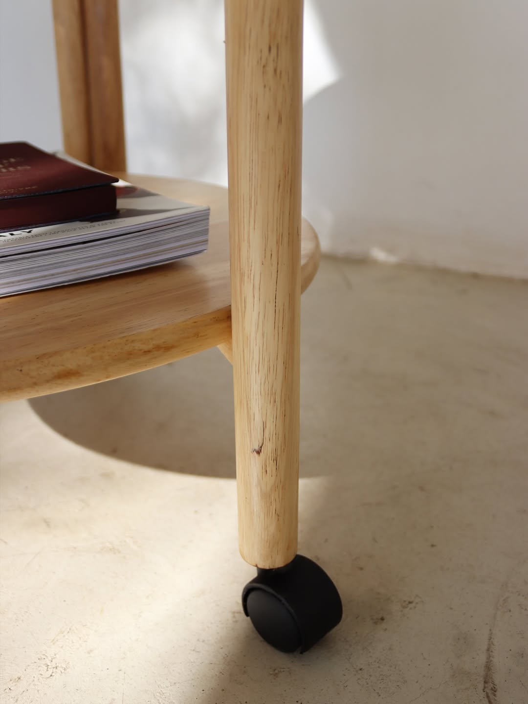 Mid-Century Danish Lazy Susan Drinks Trolley