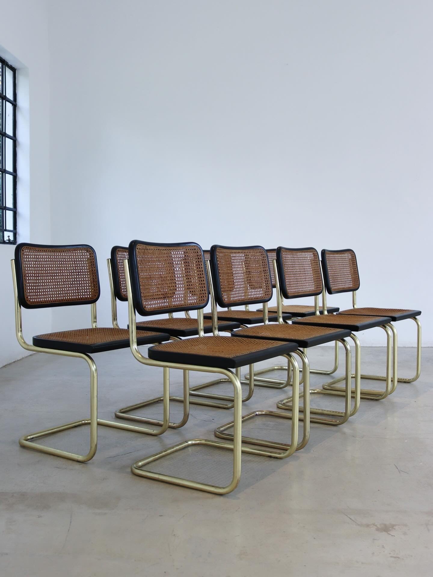 1970’s Cesca dining chairs