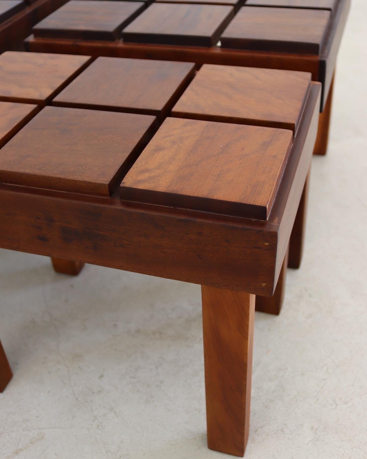 Cubist Style Side Table