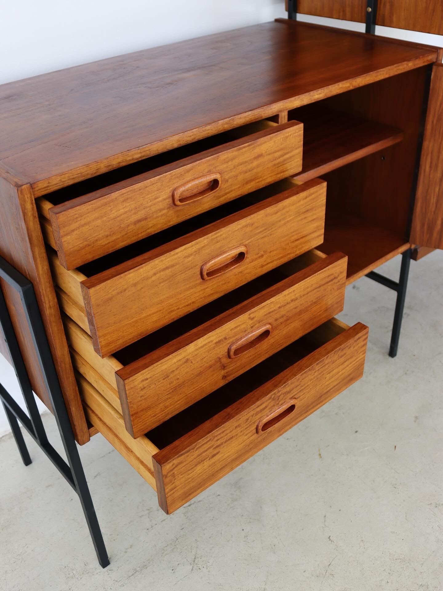 Mid-Century Wall Unit