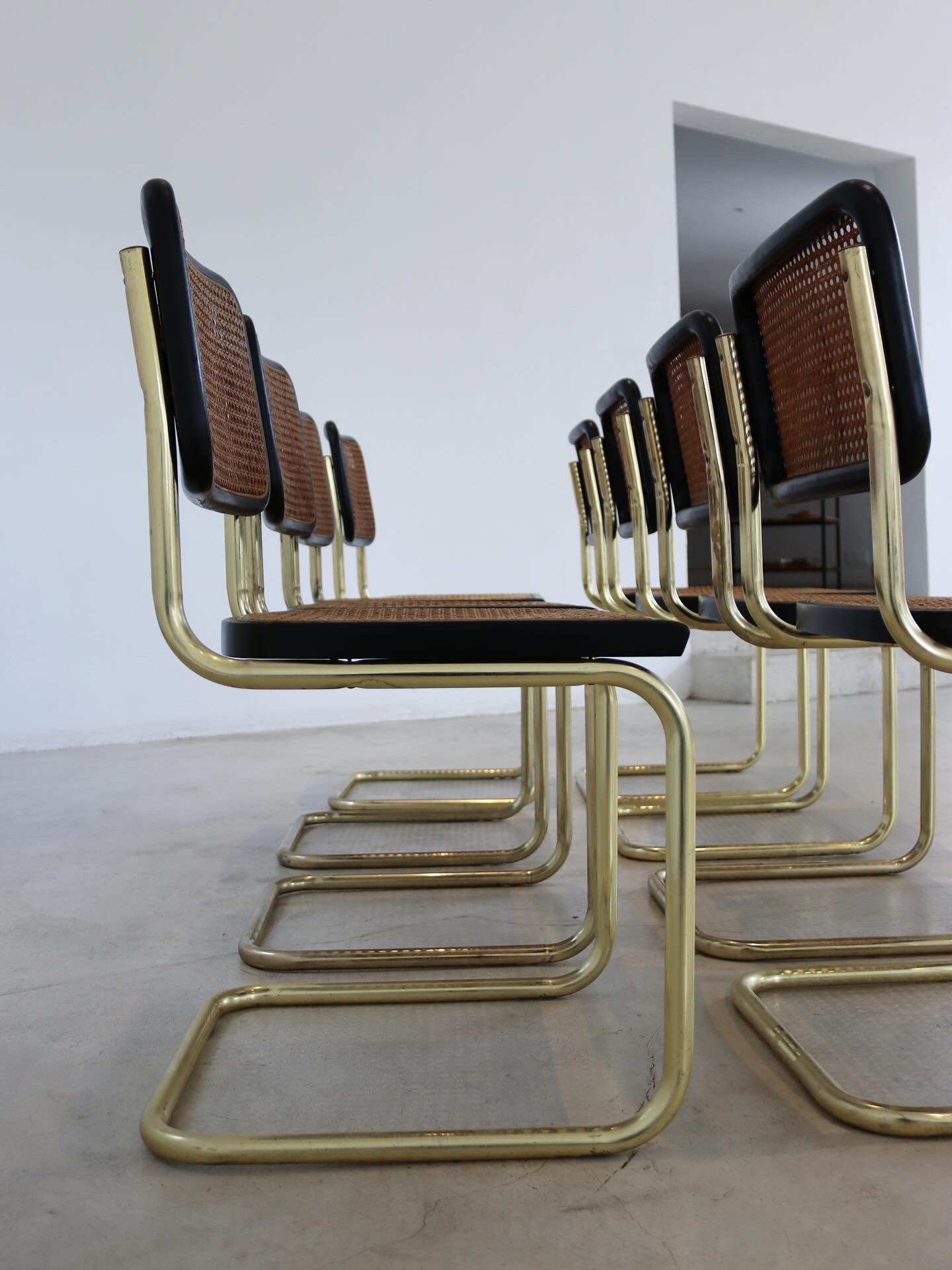 1970’s Cesca dining chairs