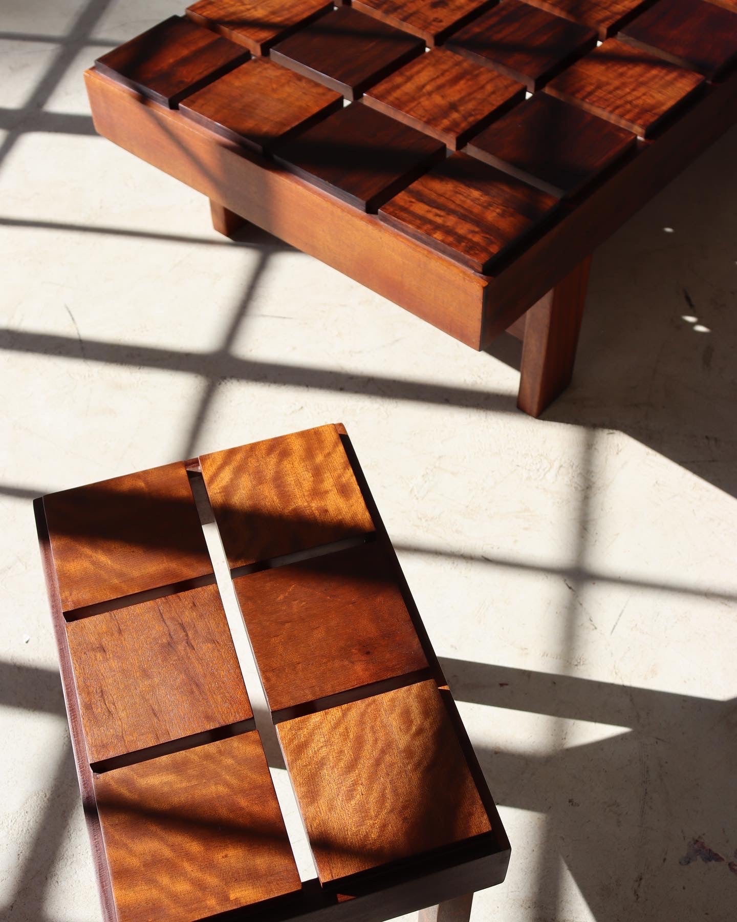 Cubist Style Side Table