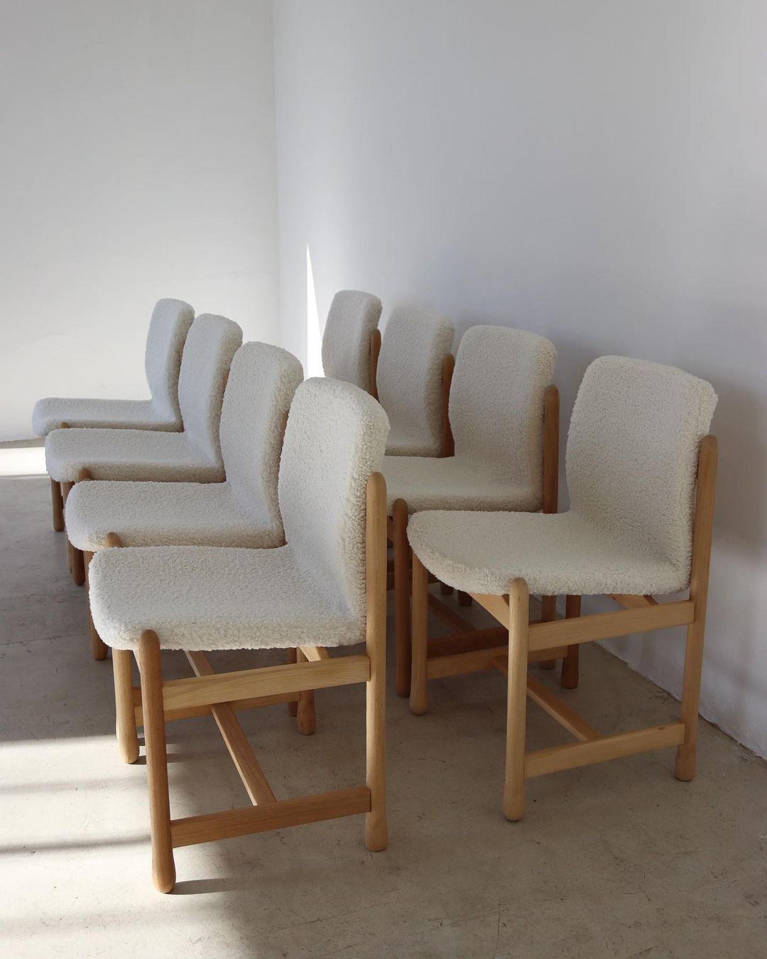 Mid-Century Oak Dining Room Chairs