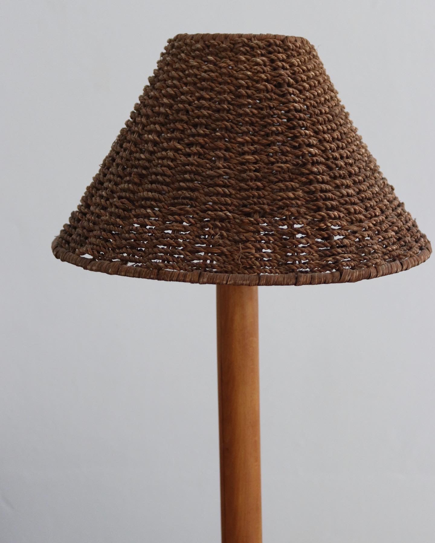 Mid-Century Lamp / Side Table
