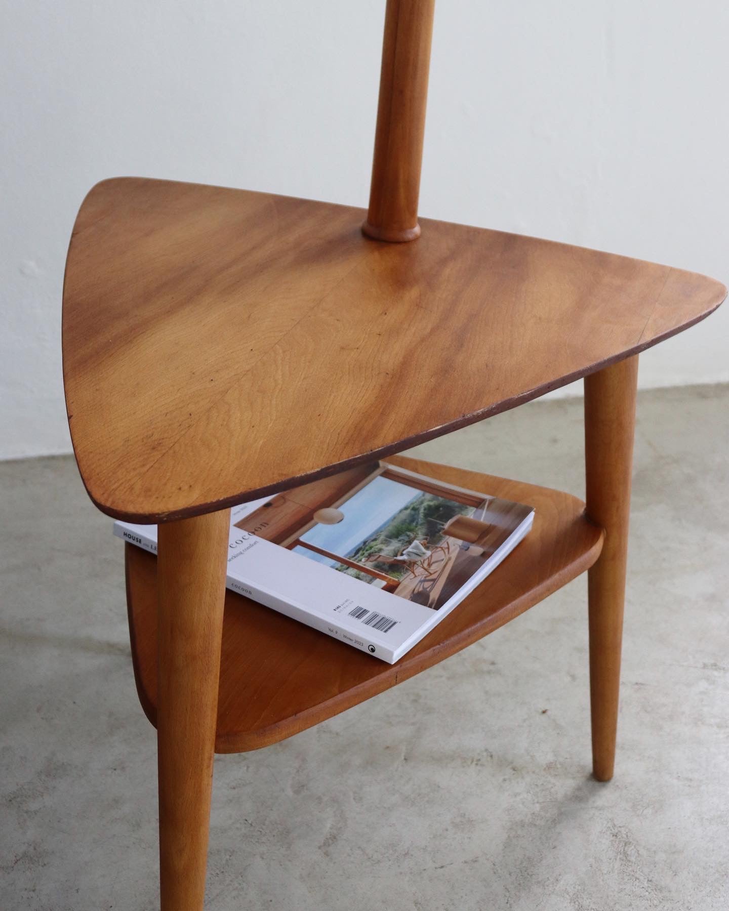 Mid-Century Lamp / Side Table
