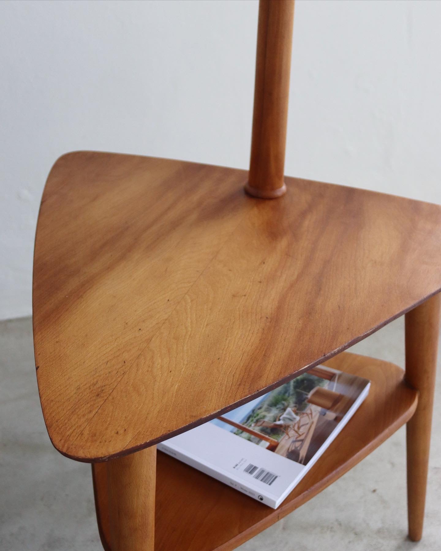 Mid-Century Lamp / Side Table