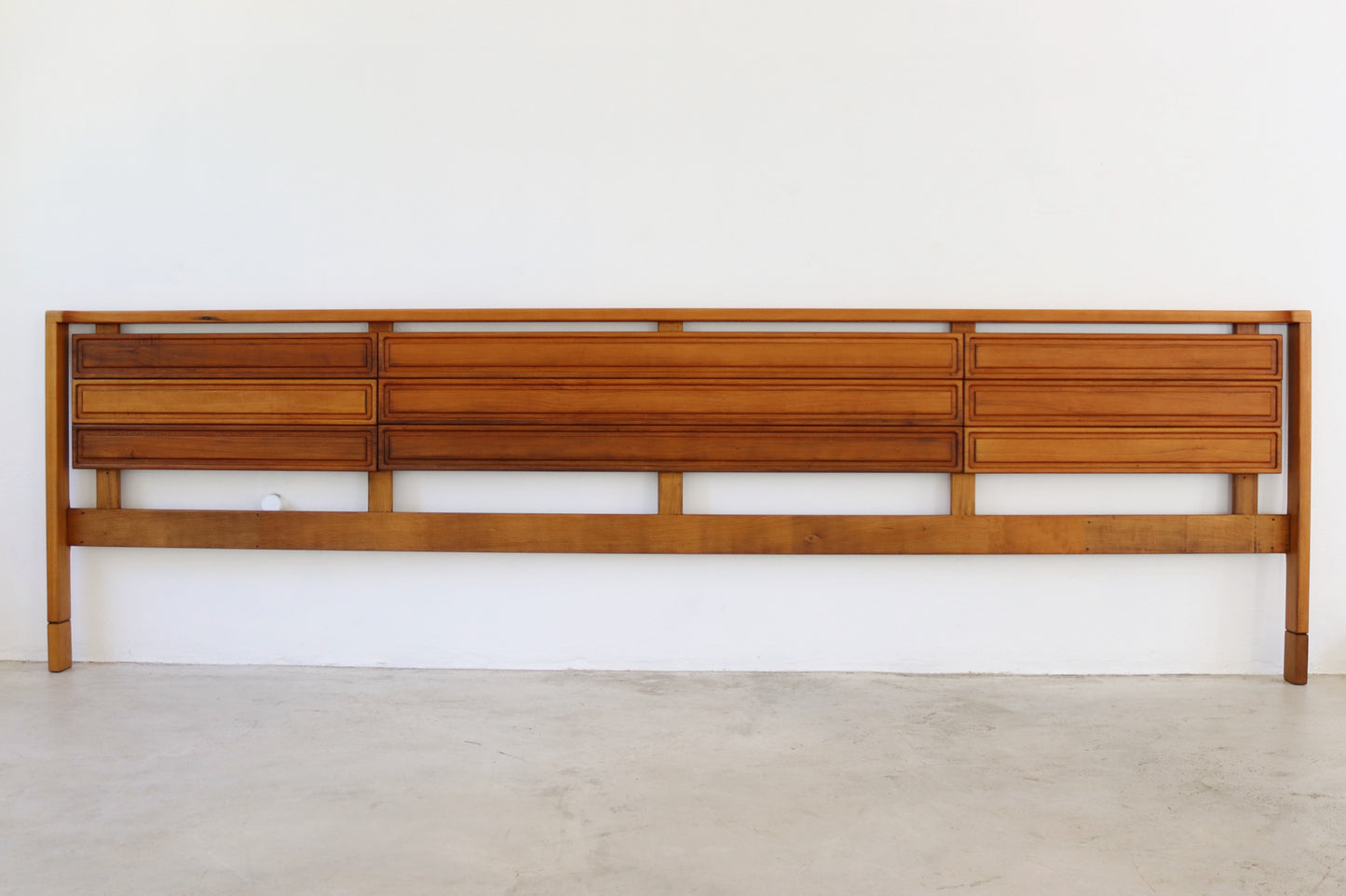Mid-Century Torrente King Headboard