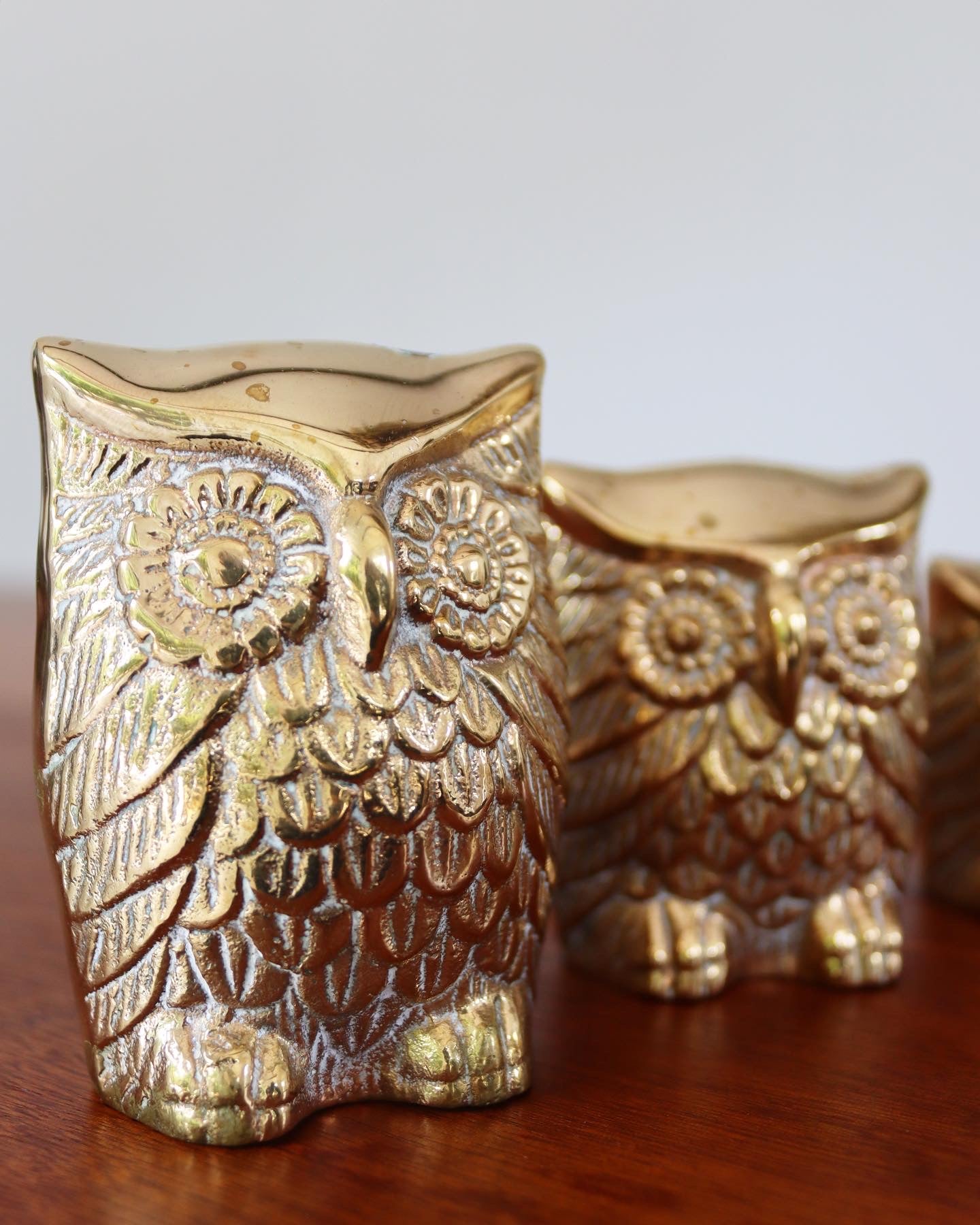 Brass Owls