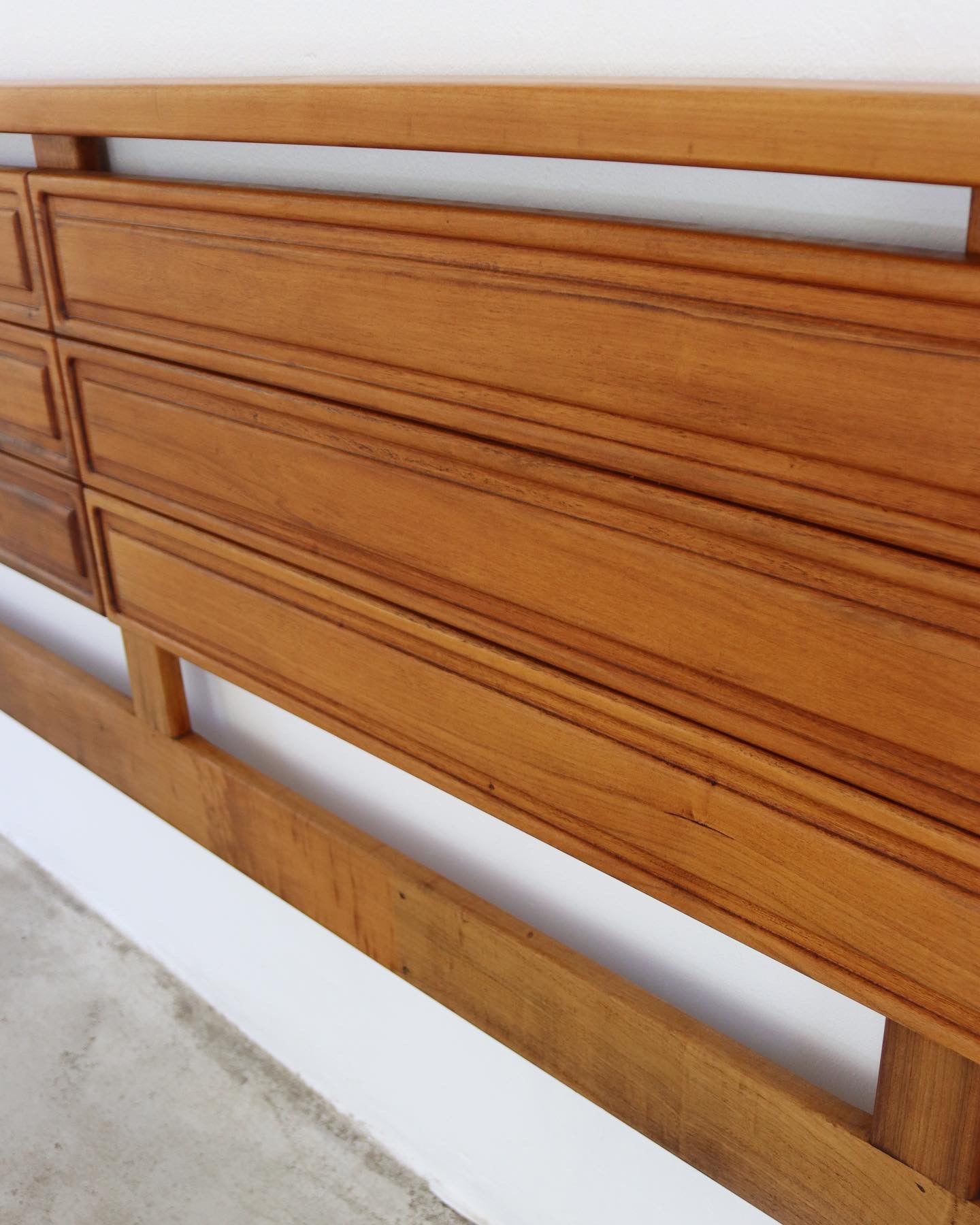 Mid-Century Torrente King Headboard