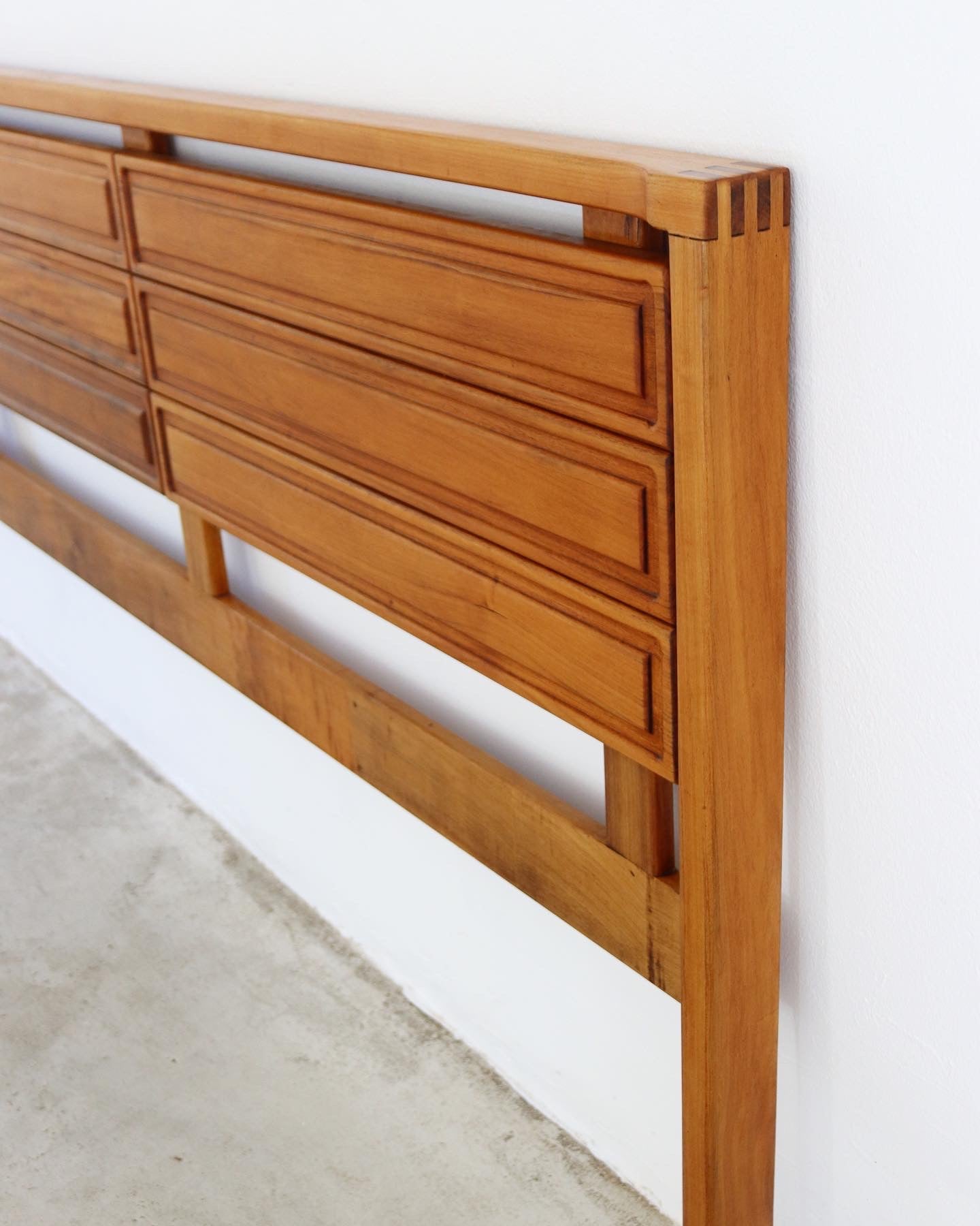 Mid-Century Torrente King Headboard