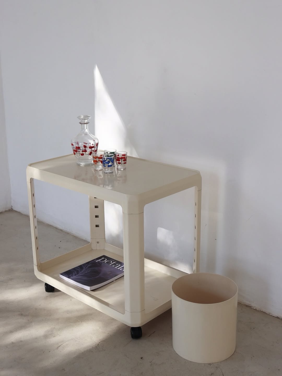 Vintage Kartell Drinks Trolley/Coffee Table