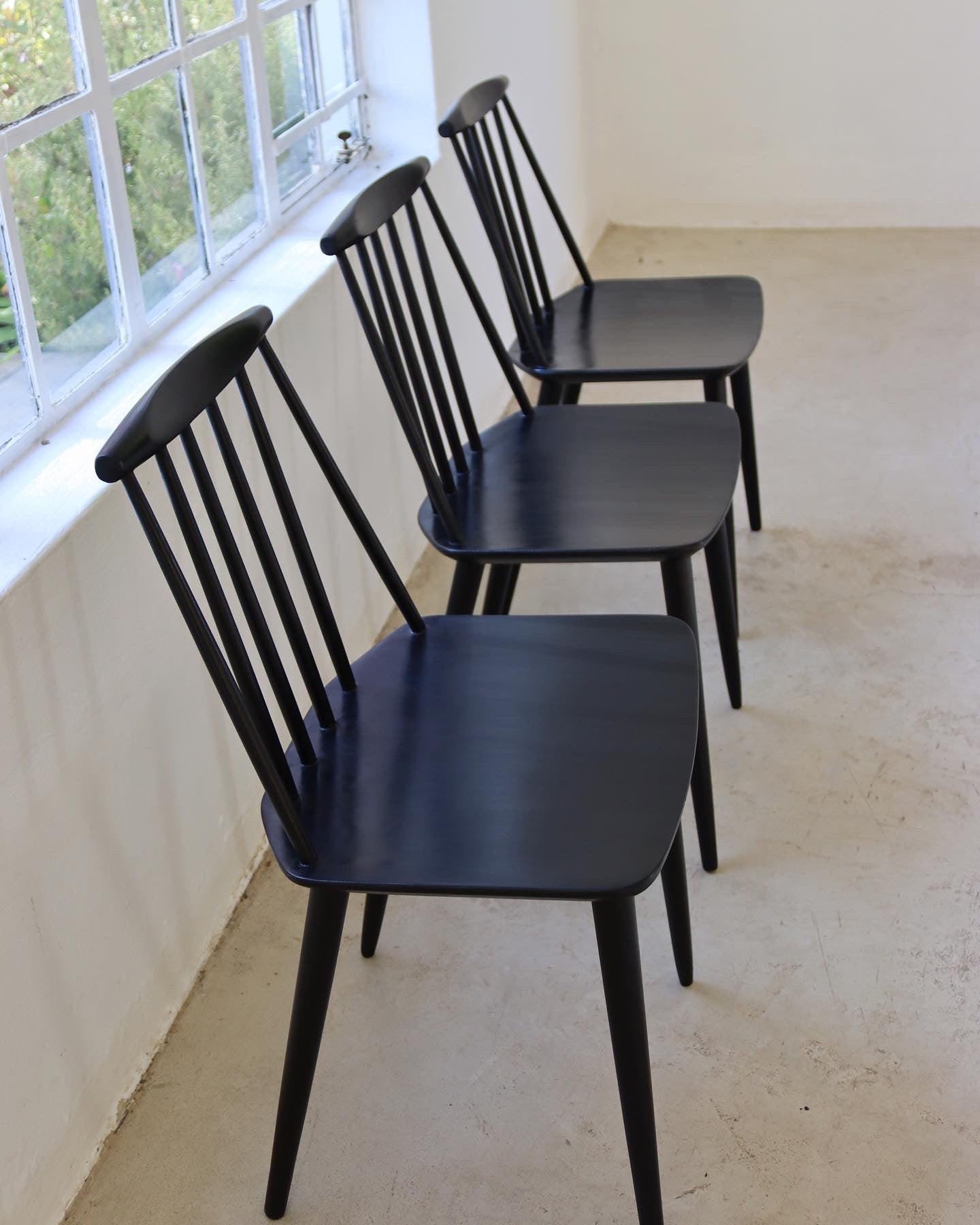 Set Of 3 Dining Chairs By Folk Palsson For FDB Møbler