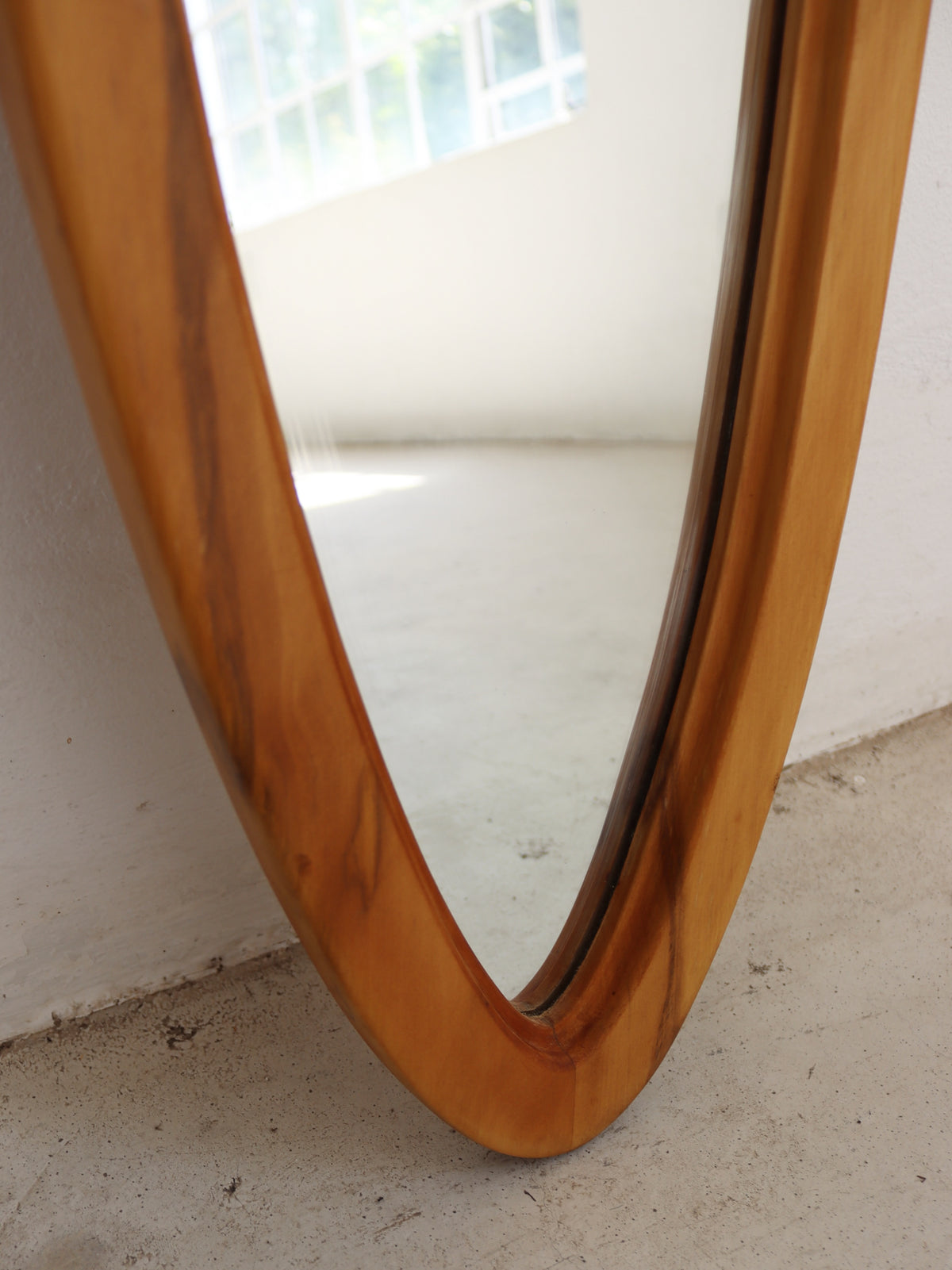 Mid-Century Teak Mirror