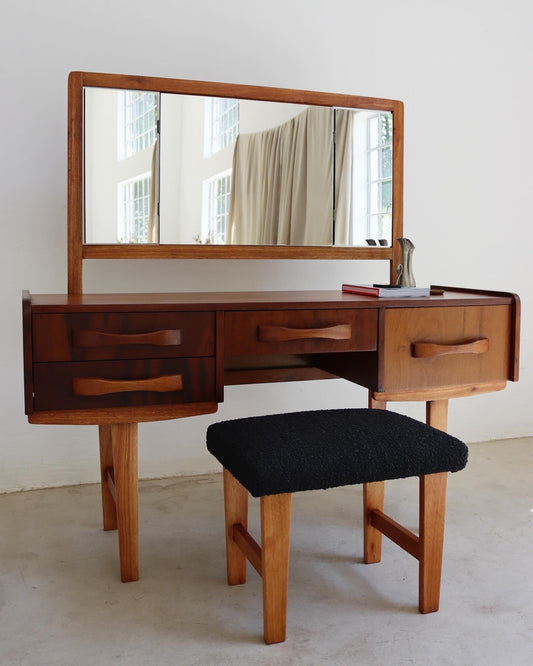 Mid-Century Dressing Table & Stool