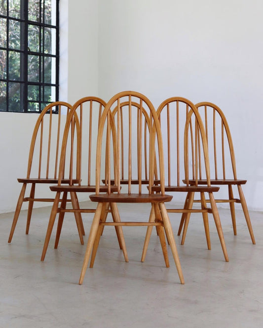 Mid-Century Ercol Dining Room Chairs