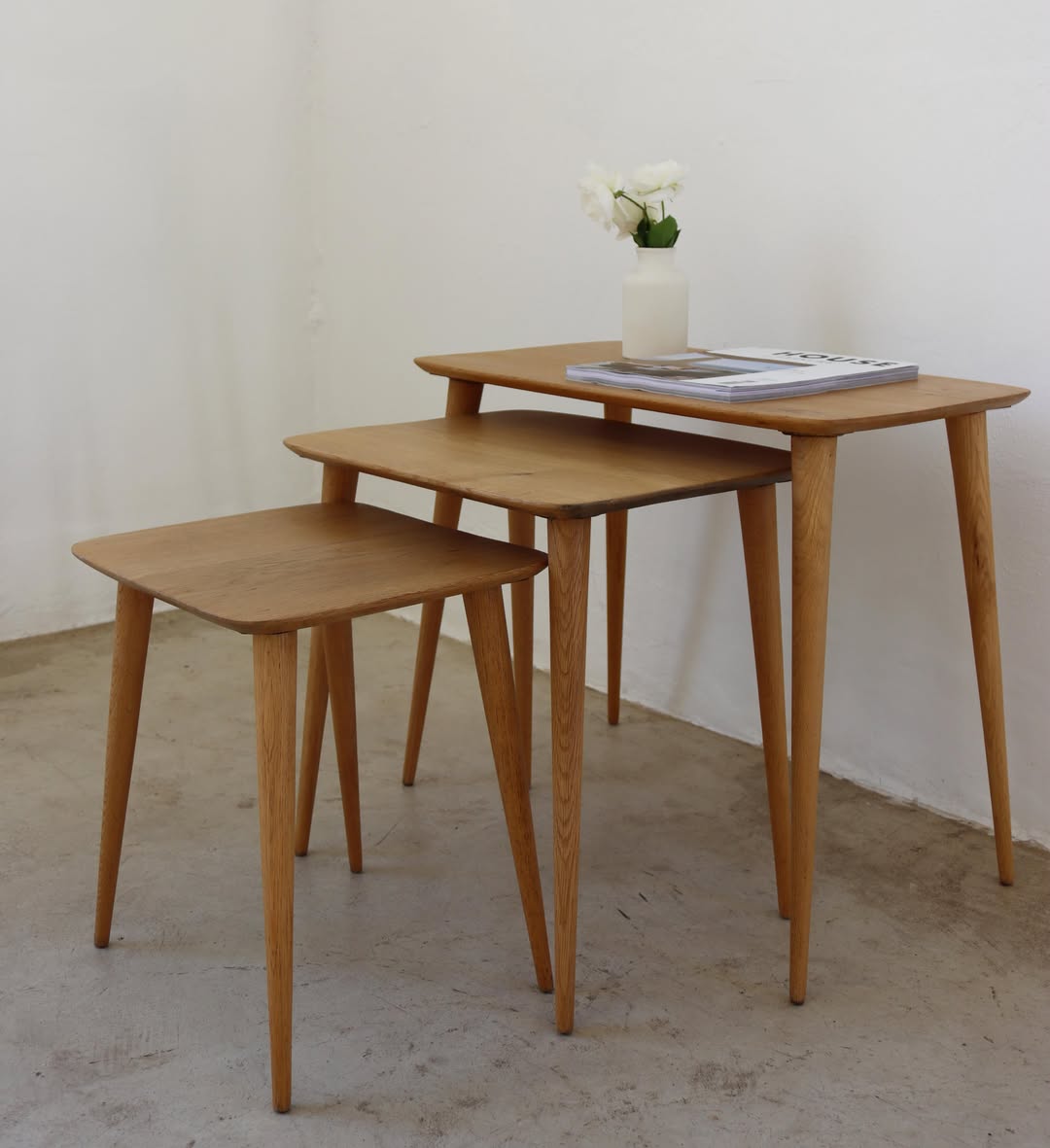 Mid-Century Nesting Tables