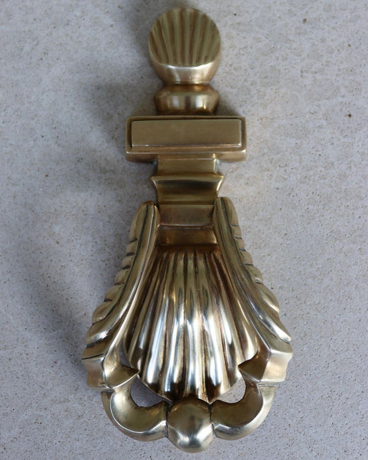 Art Deco Brass Door Knocker