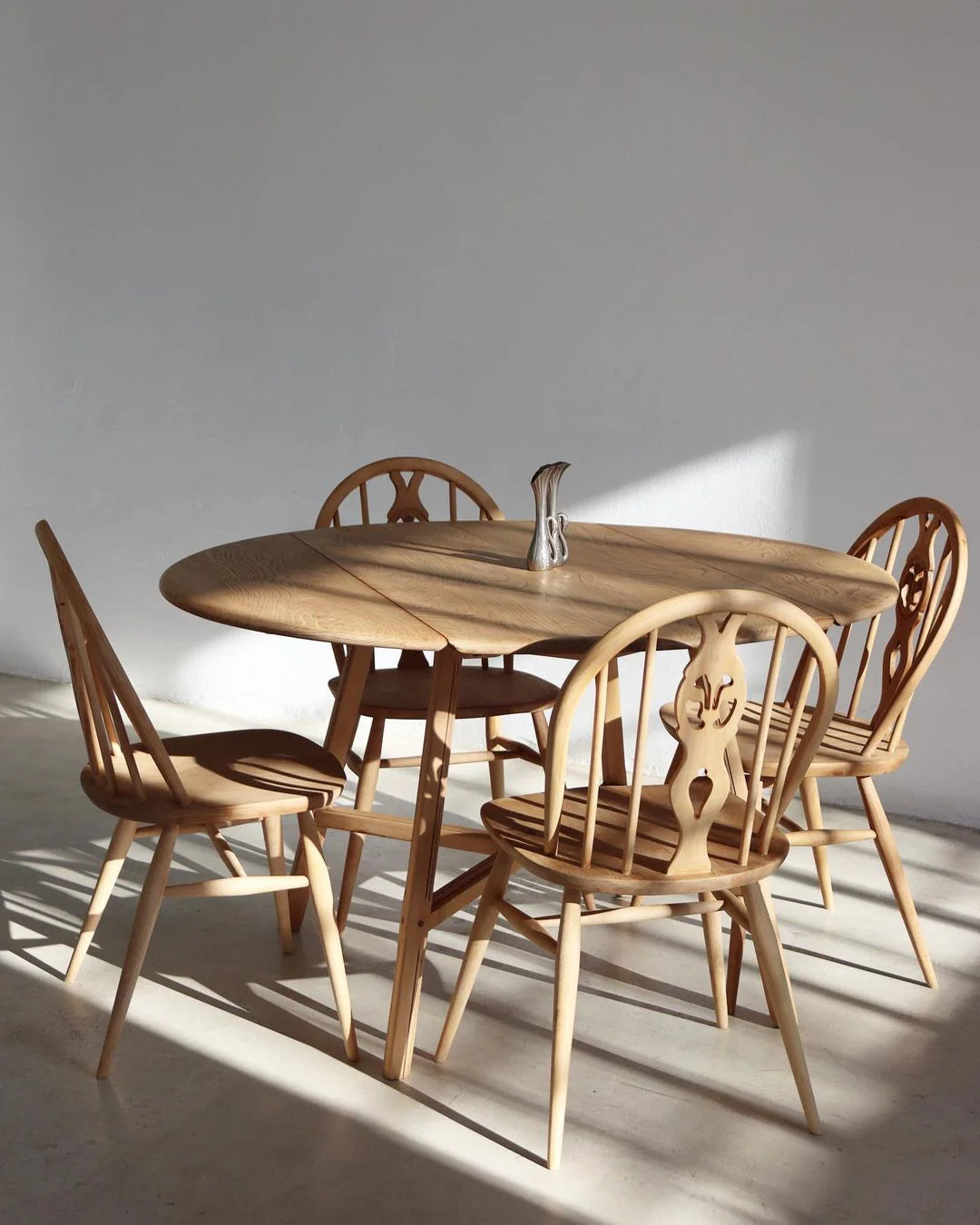Ercol Fleur De Lys Dining Chairs