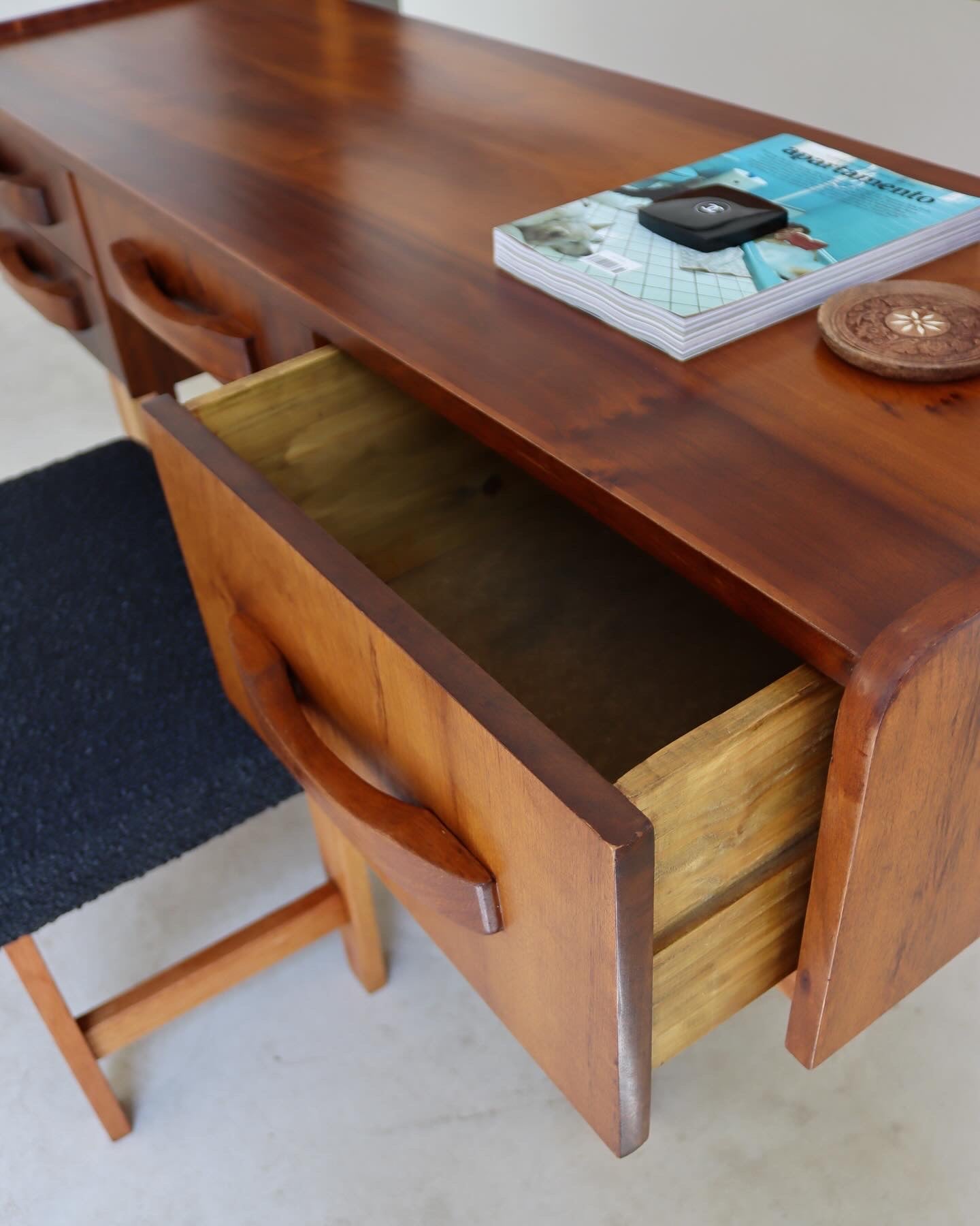 Mid-Century Dressing Table & Stool