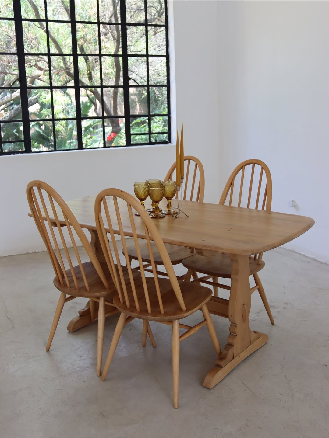 Ercol Dining Chairs x 5