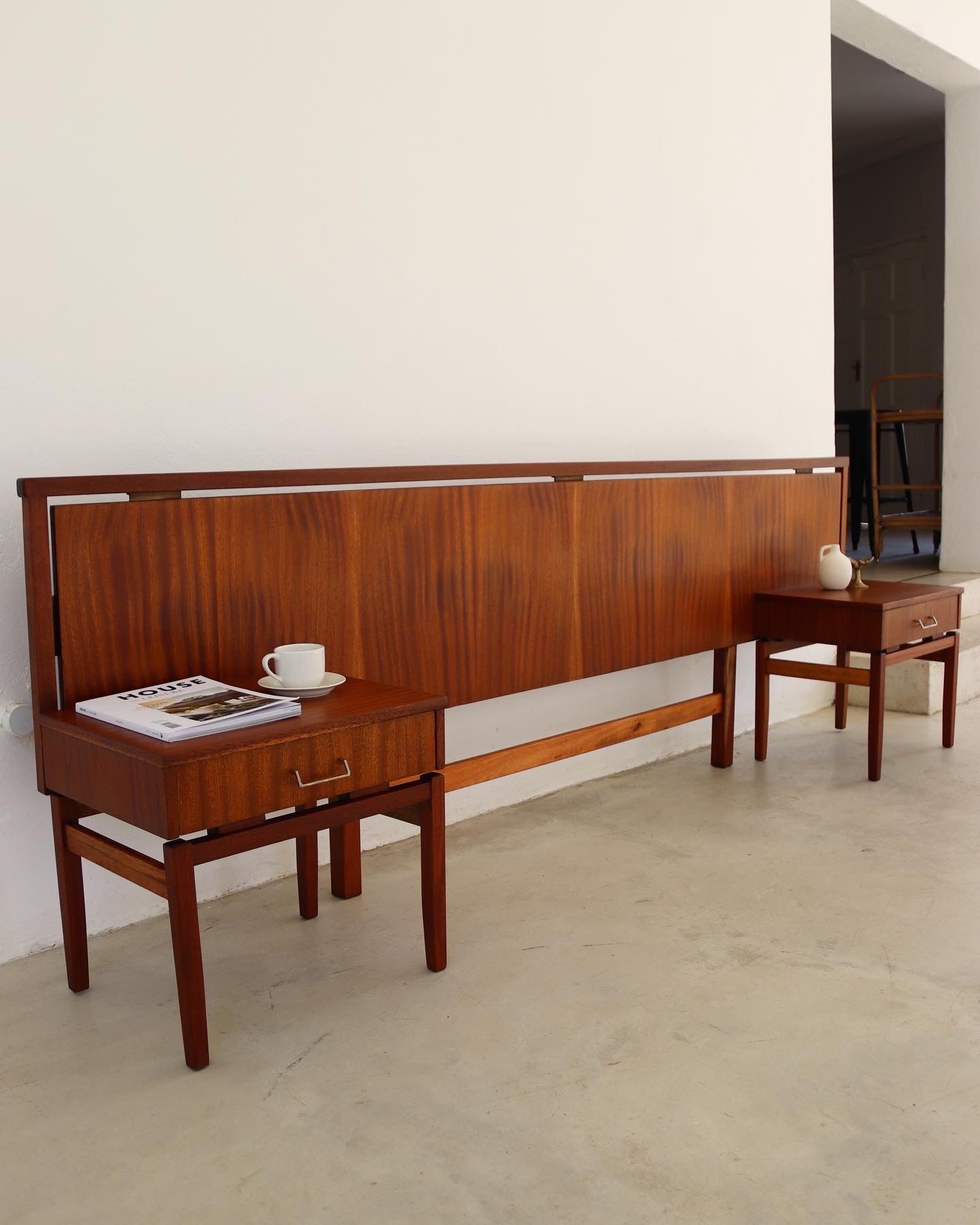 Mid-Century Novocraft Queen Headboard