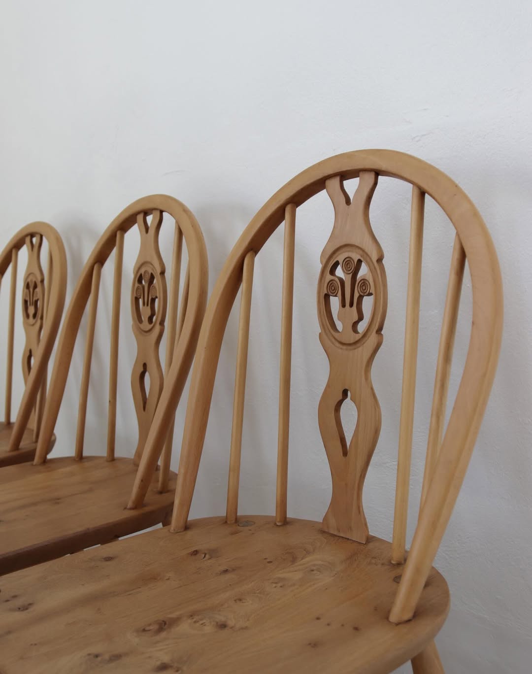 Ercol Fleur De Lys Dining Chairs