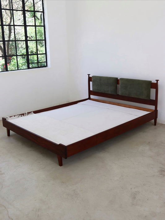Mid-Century Queen Bed