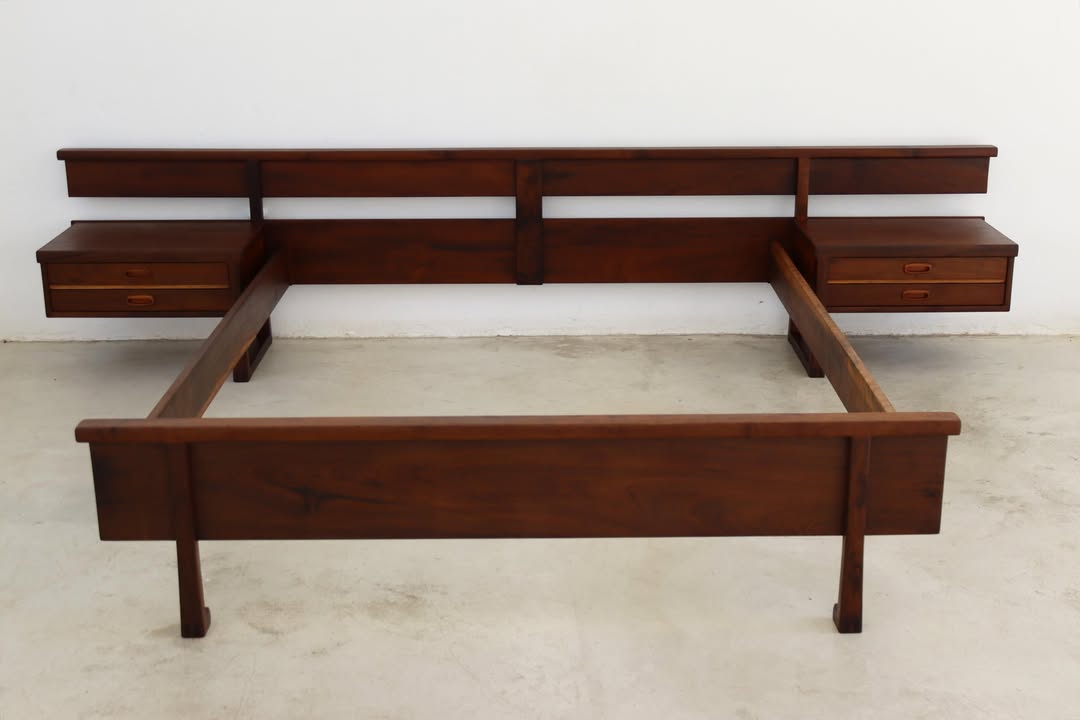 Mid-Century Queen Size Bed